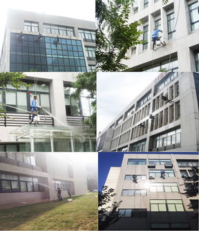 軟件園外包基地外墻煥新記 專業清洗服務保障園區形象與安全